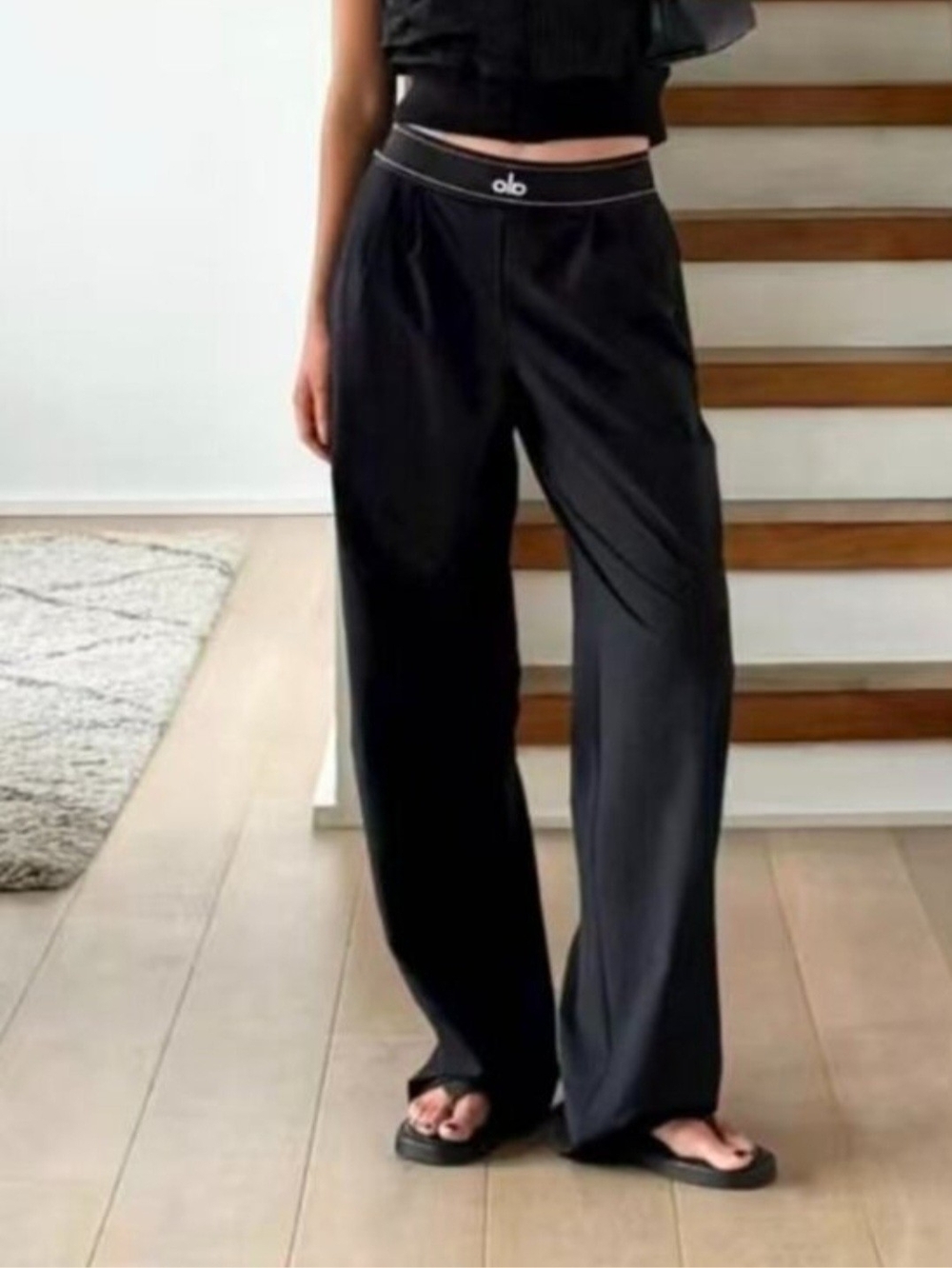 Alo Black Yoga Trousers